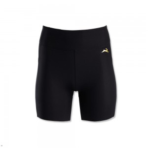 Tracksmith Allston Kurze Hose Damen Schwarz | 519HTYRFQ