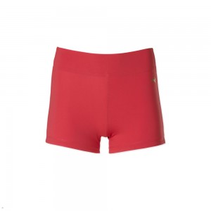 Tracksmith Bell Lap Kurze Hose Damen Rot | 384KAELCH