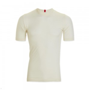 Tracksmith Brighton Base Layer T-Shirt Herren Weiß | 437ITAWBO