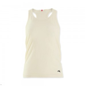 Tracksmith Brighton Base Layer Tanktop Damen Weiß | 895HVXNEC