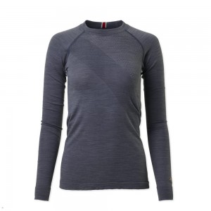 Tracksmith Brighton Grundschicht Damen Blau | 367ZEFXUH