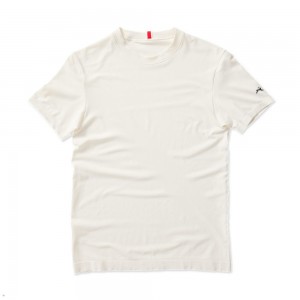 Tracksmith Cambridge T-Shirt Herren Weiß | 670ILSDVX