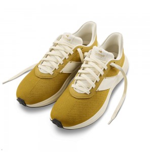 Tracksmith Eliot Runner Schuhe Herren Gold Weiß | 874ICHRUA