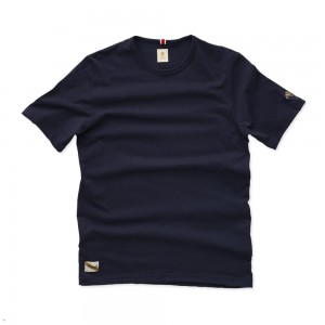 Tracksmith Grayboy T-Shirt Damen Navy | 234DAMPXU