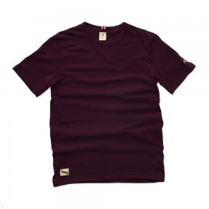 Tracksmith Grayboy T-Shirt Herren Bordeaux | 920KOJENP