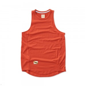 Tracksmith Harrier Tanktop Damen Rot | 108LUHFEP