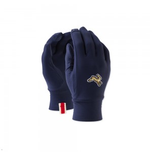 Tracksmith Inverno Handschuhe Navy | 830SELVQY