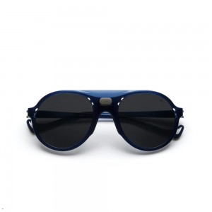 Tracksmith Kazu Tourer Sonnenbrille Blau | 534OFIMXU