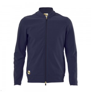 Tracksmith Nor'Easter Jacke Damen Navy | 031LEHMZJ