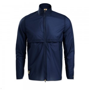 Tracksmith Rain Jacke Herren Navy | 297AUDYCS