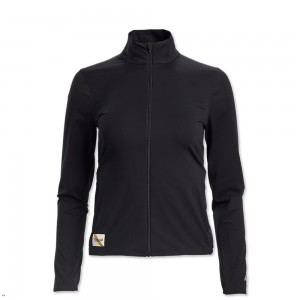 Tracksmith Session Jacke Damen Schwarz | 869JQUHIG