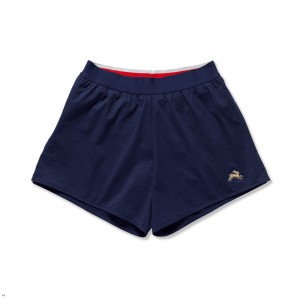 Tracksmith Session Speed Kurze Hose Herren Navy | 319YIUKCL