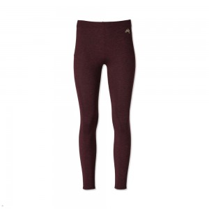 Tracksmith Session Strumpfhose Damen Bordeaux | 584UCJIVR