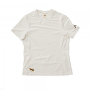 Tracksmith Session T-Shirt Damen Weiß | 137HZJAYQ