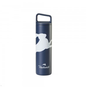 Tracksmith Stainless Steel Bottle Sonstiges Zubehör Navy | 134IBSLVM