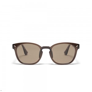 Tracksmith The Charles Sonnenbrille Braun | 953SYBUKQ