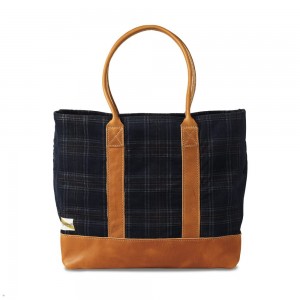 Tracksmith Tote Taschen Navy | 134RATHCU