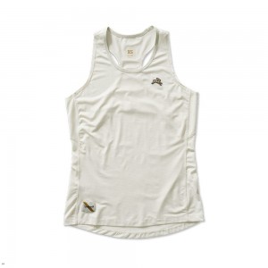 Tracksmith Twilight Tanktop Damen Weiß | 740JSFZBN