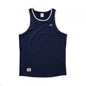 Tracksmith Twilight Tanktop Herren Navy | 412NYACGF