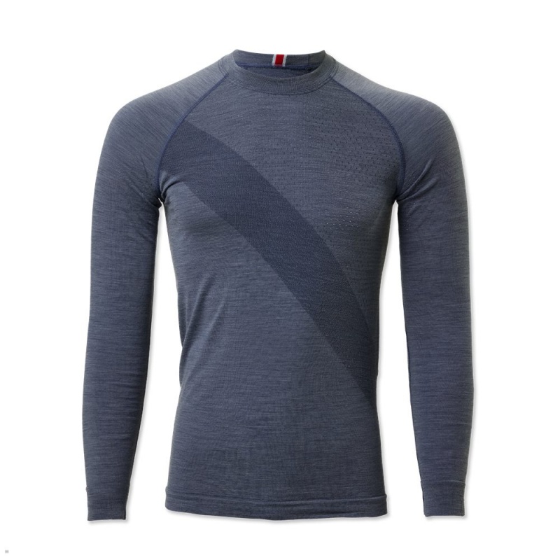 Tracksmith Brighton Grundschicht Herren Blau | 135OAVNQZ