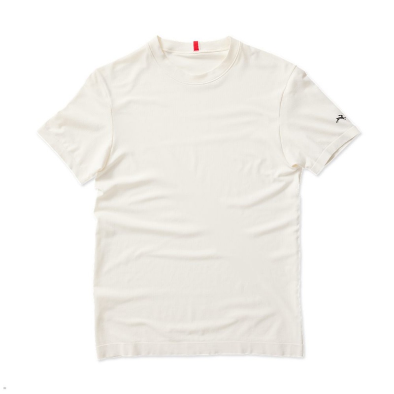 Tracksmith Cambridge T-Shirt Herren Weiß | 670ILSDVX