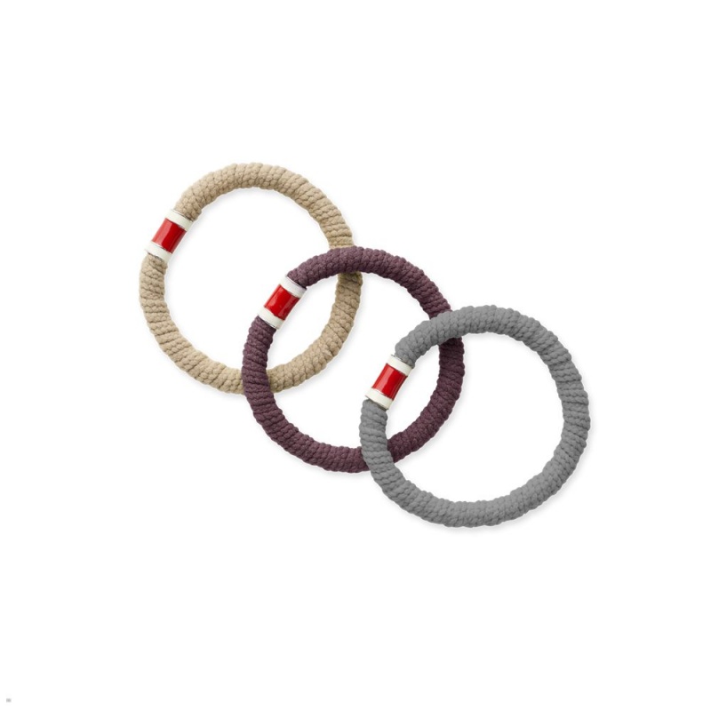 Tracksmith Elastic Hair Ties Sonstiges Zubehör Mehrfarbig | 637XMWVQD