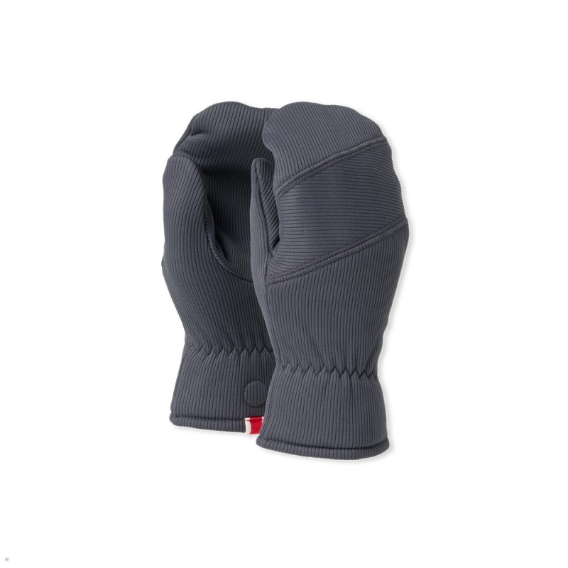 Tracksmith Fens Mittens Handschuhe Grau | 075JPIFDB