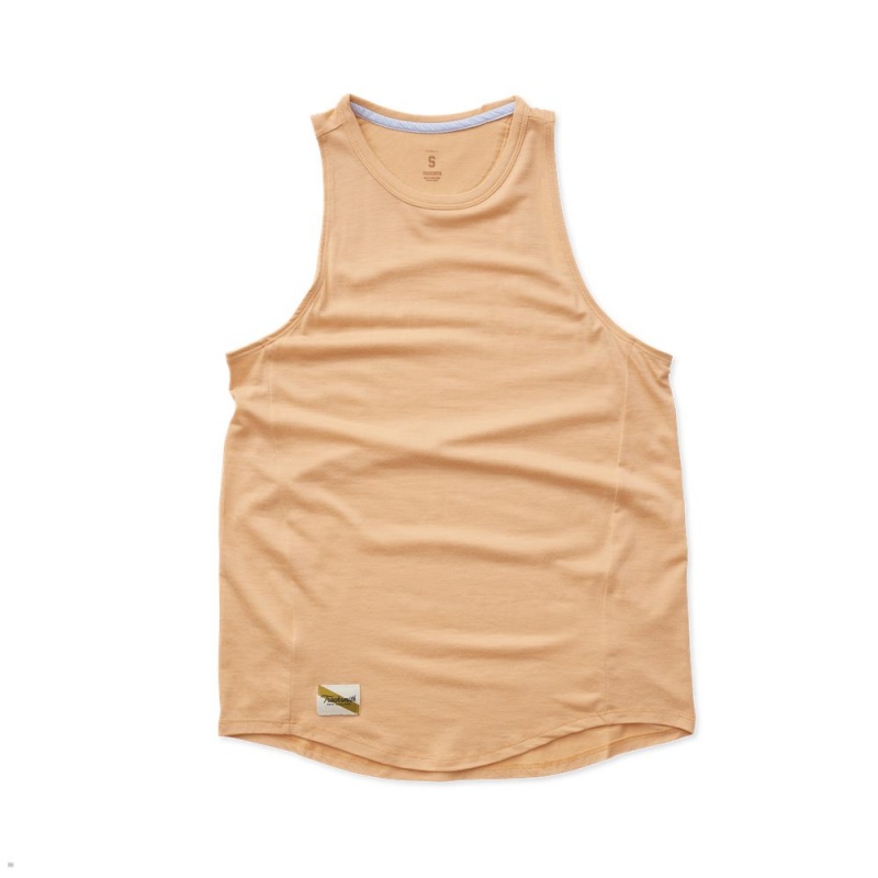 Tracksmith Harrier Tanktop Damen Koralle | 538KZFPNI