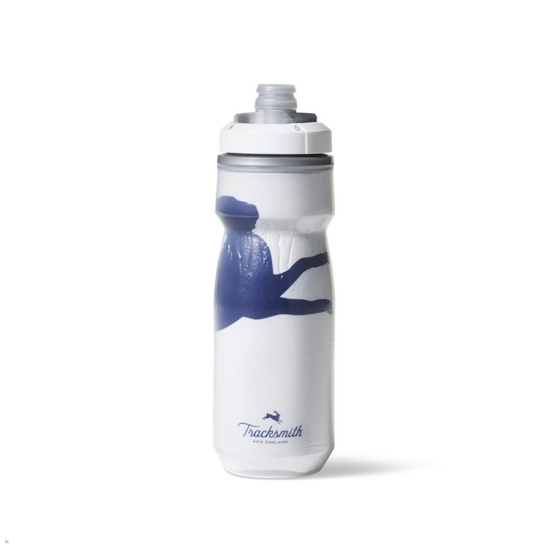 Tracksmith Insulated Wasser Bottle Sonstiges Zubehör Weiß | 302CZYGAO