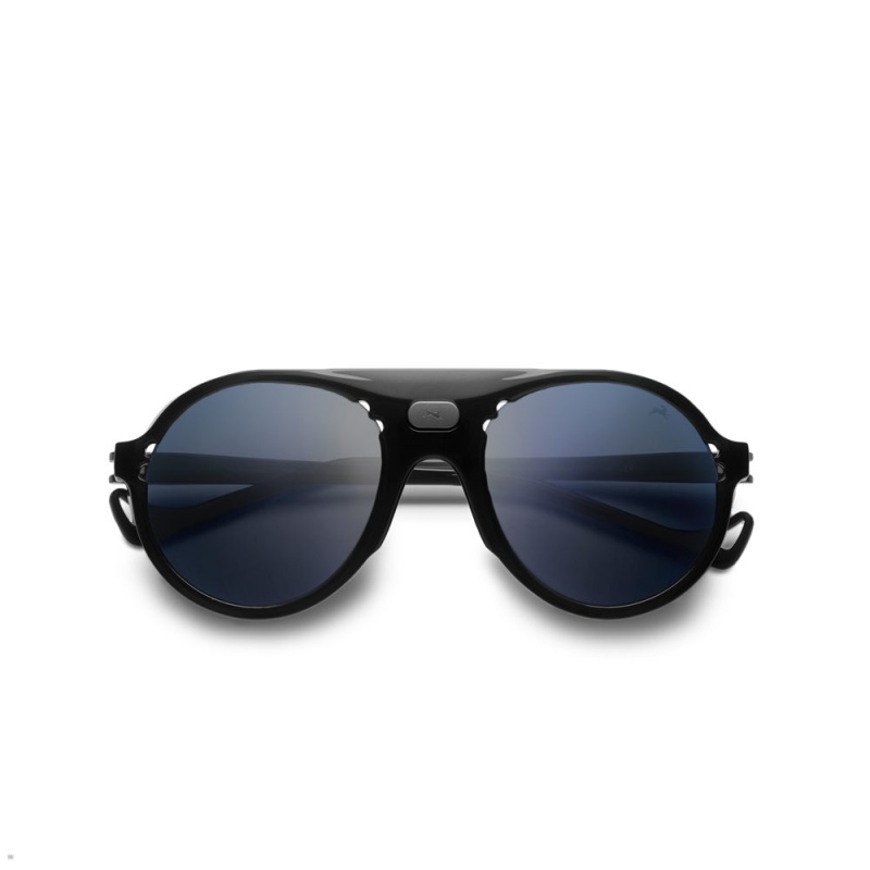 Tracksmith Kazu Tourer Sonnenbrille Schwarz | 129GNFIXV