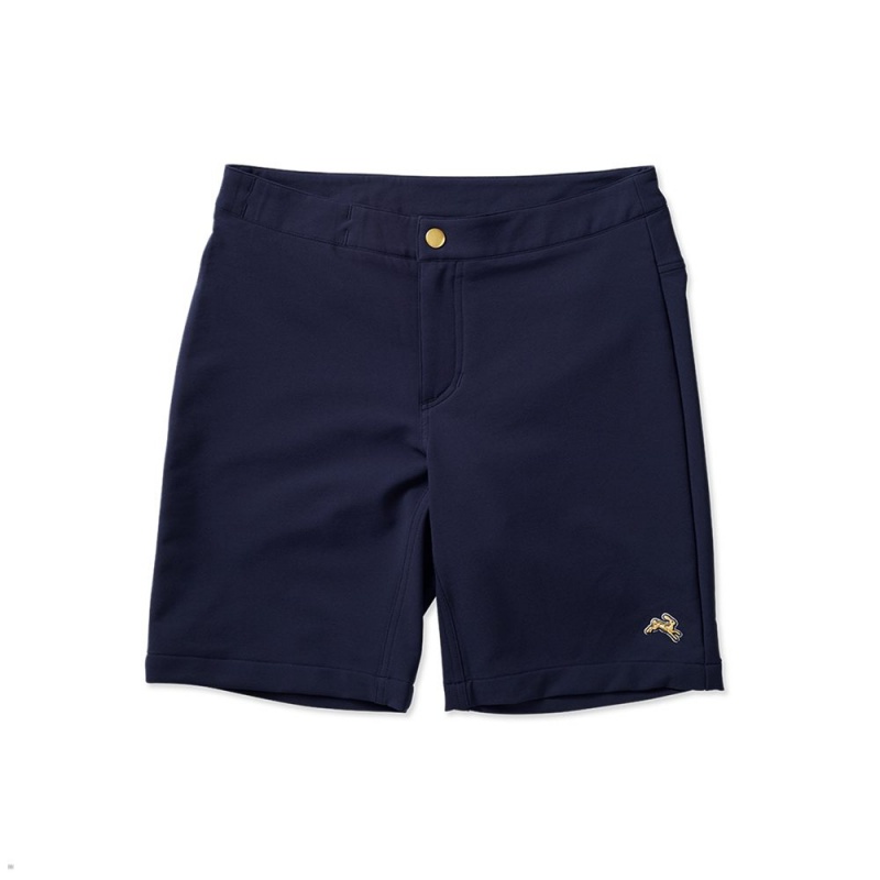 Tracksmith Longfellow Kurze Hose Herren Navy | 512IQNFAD