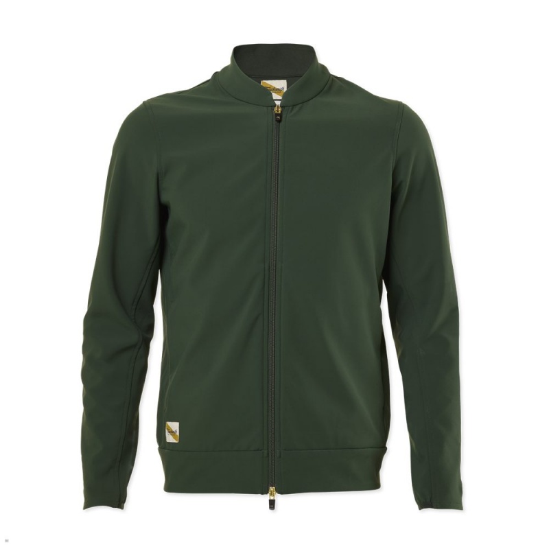 Tracksmith Nor\'Easter Jacke Damen Olivgrün | 648RXWYGE