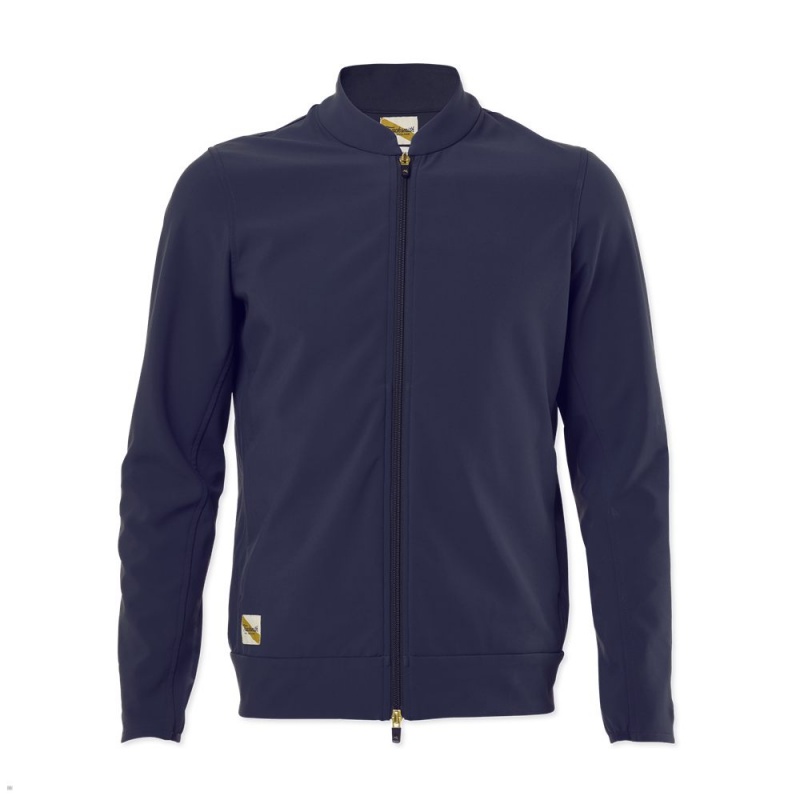 Tracksmith Nor\'Easter Jacke Herren Navy | 719RPLUNX