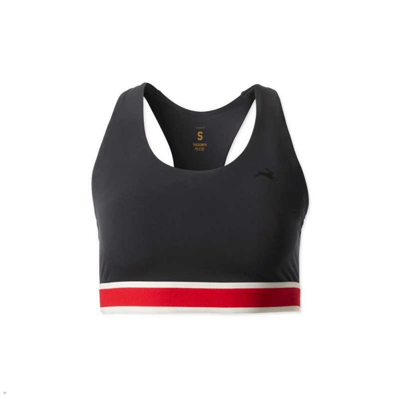 Tracksmith Run BH Damen Schwarz | 621TFWURD