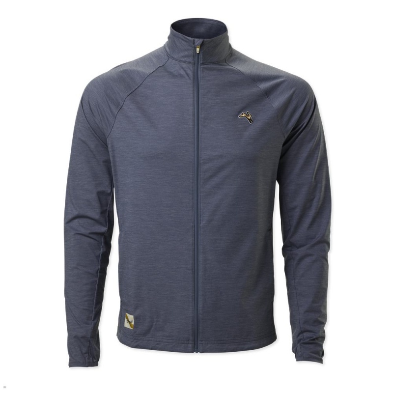 Tracksmith Session Jacke Herren Blau | 738MXHWCP