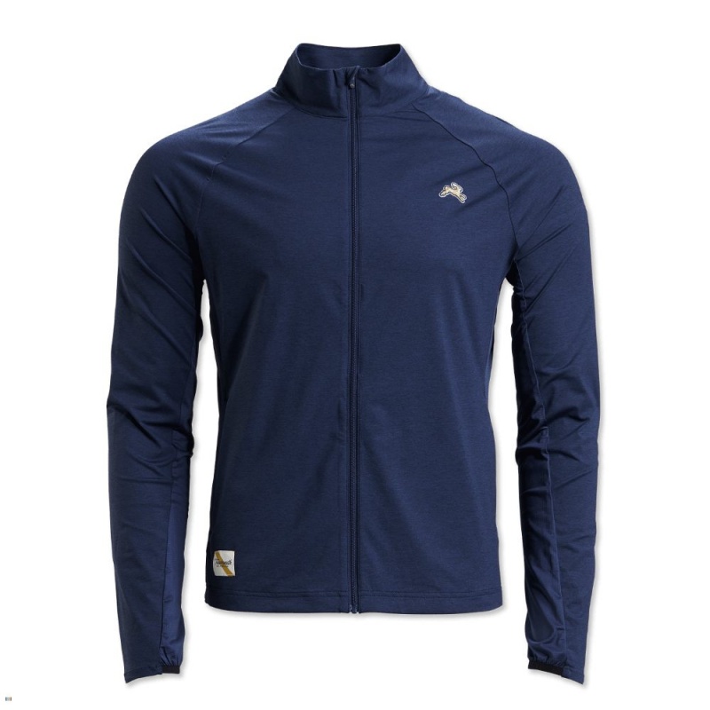 Tracksmith Session Jacke Herren Navy | 712OPBLWA