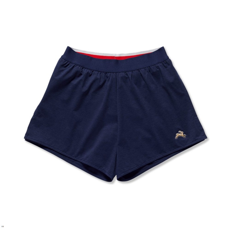 Tracksmith Session Speed Kurze Hose Herren Navy | 319YIUKCL