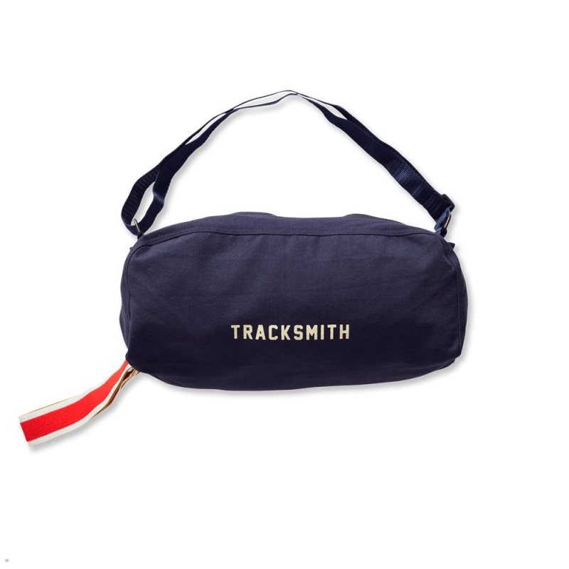 Tracksmith Shoe Taschen Navy | 483HKMDAW