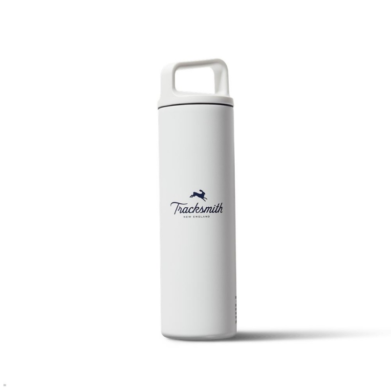 Tracksmith Stainless Steel Bottle Sonstiges Zubehör Weiß | 321JWZAUL