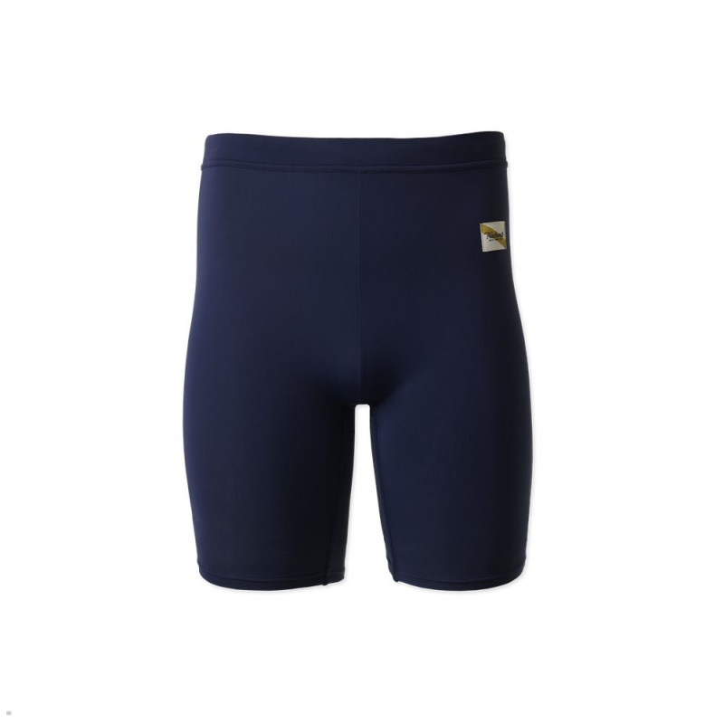 Tracksmith Turnover Half Strumpfhose Herren Navy | 564ZFMGOU