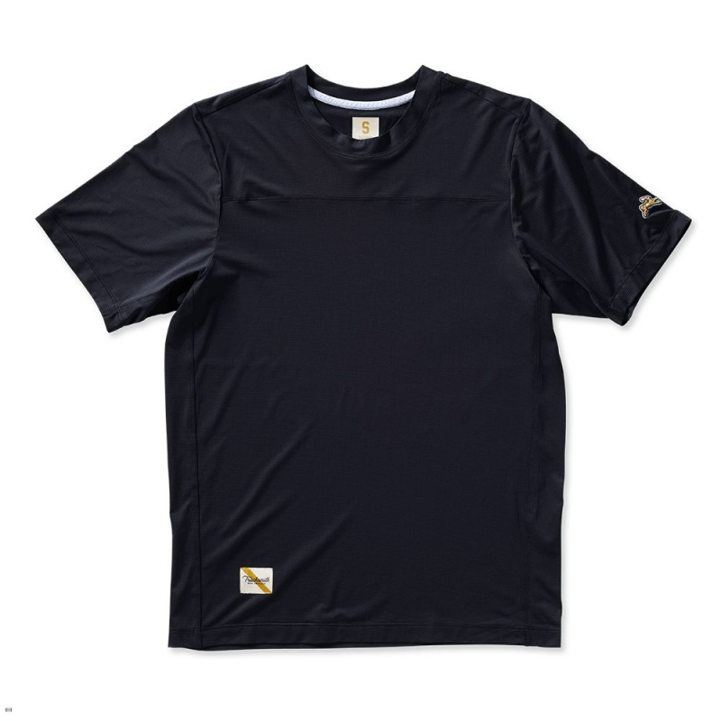 Tracksmith Twilight T-Shirt Herren Schwarz | 862OPHFJG