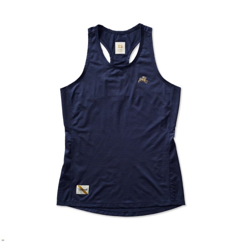 Tracksmith Twilight Tanktop Damen Navy | 706DLRIOB