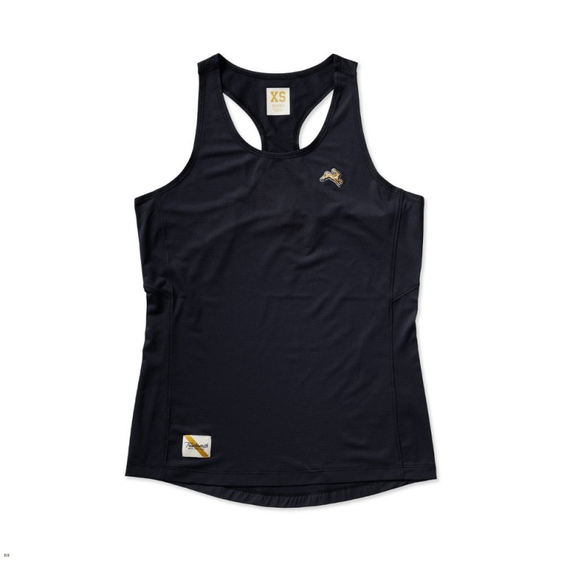 Tracksmith Twilight Tanktop Damen Schwarz | 947ELBAHX