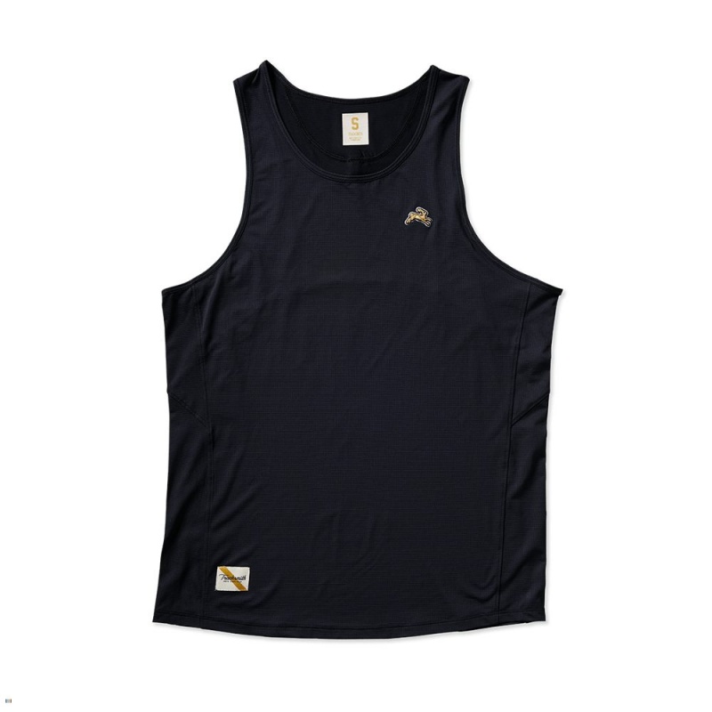 Tracksmith Twilight Tanktop Herren Schwarz | 504CZBVHW