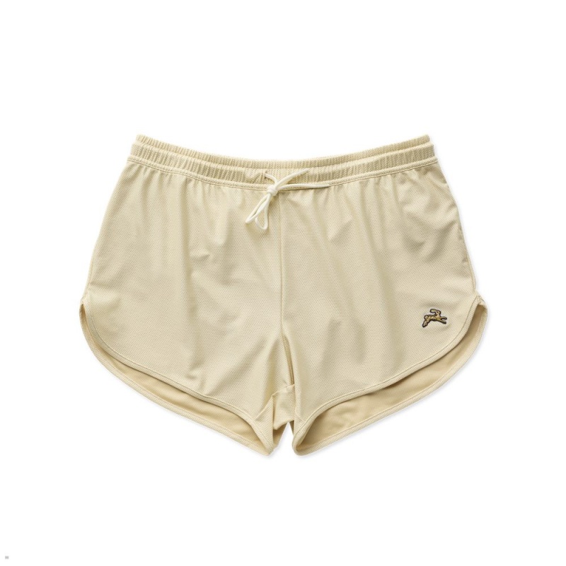 Tracksmith Van Cortlandt Kurze Hose Herren Beige | 791YQKAHJ